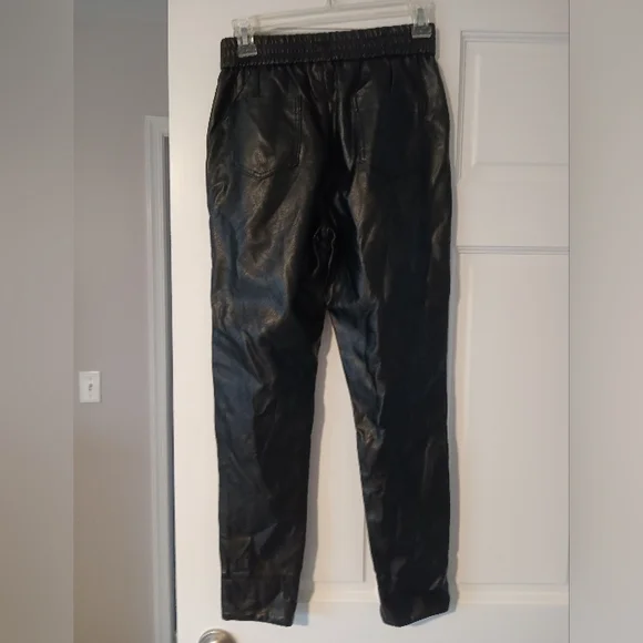 Anthropologie (Raga) faux leather joggers - Picture 2 of 9